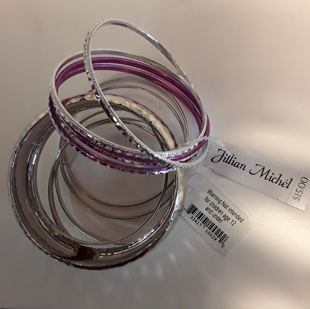 Jillian Michel bangle set NEW